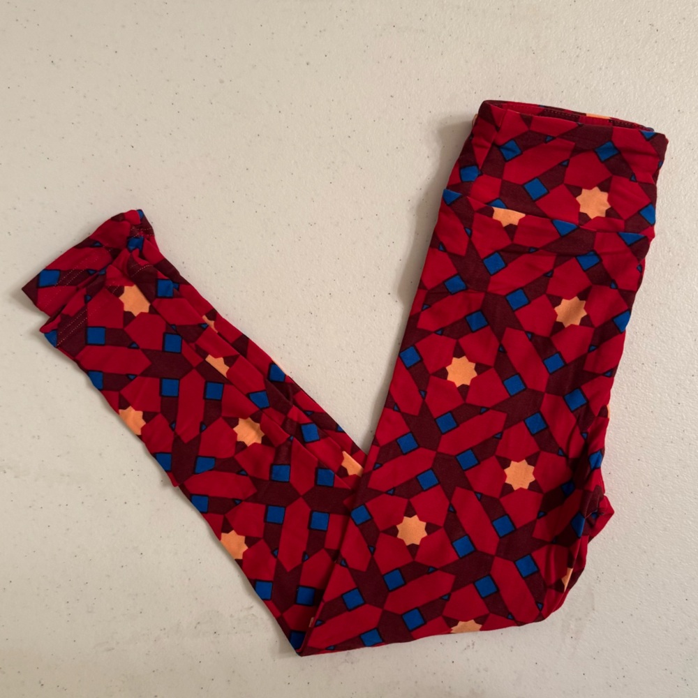 LuLaRoe NWT Kids Patterned Leggings | S/M